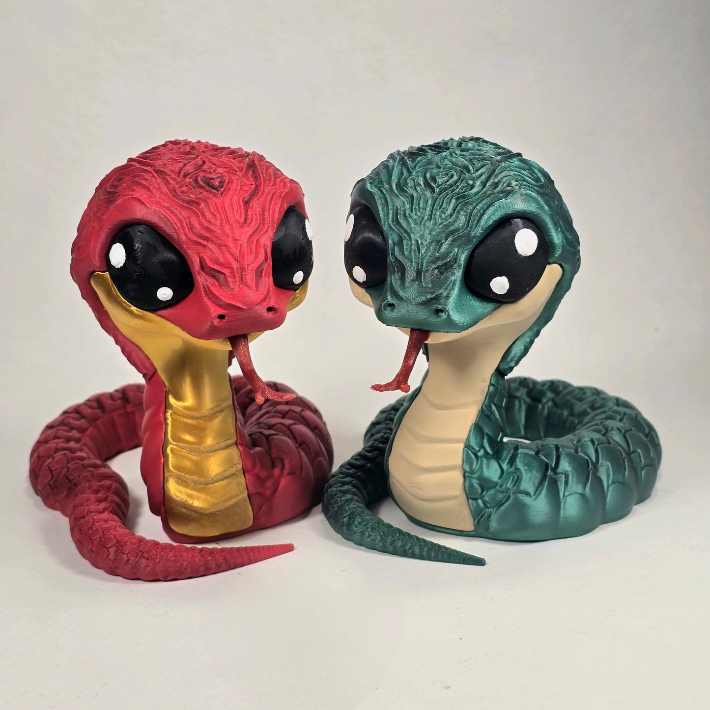 Good Luck Year of the Snake Figurine | Hand-Painted & Original Design
