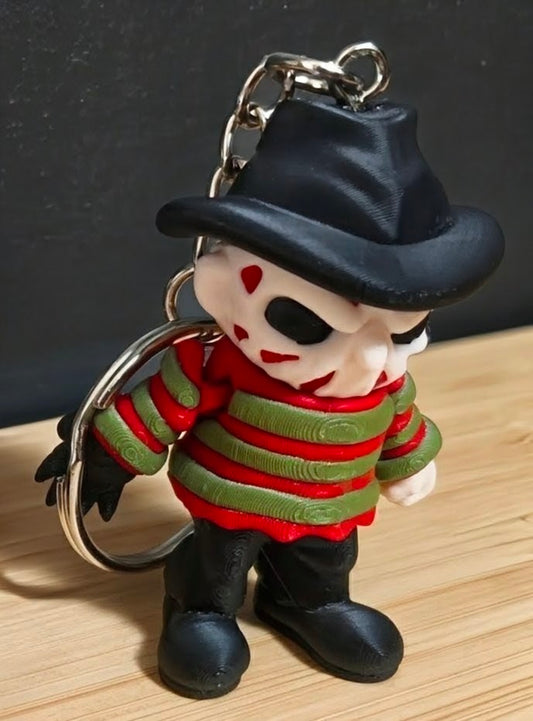 Freddy Kruger Mini Keychain