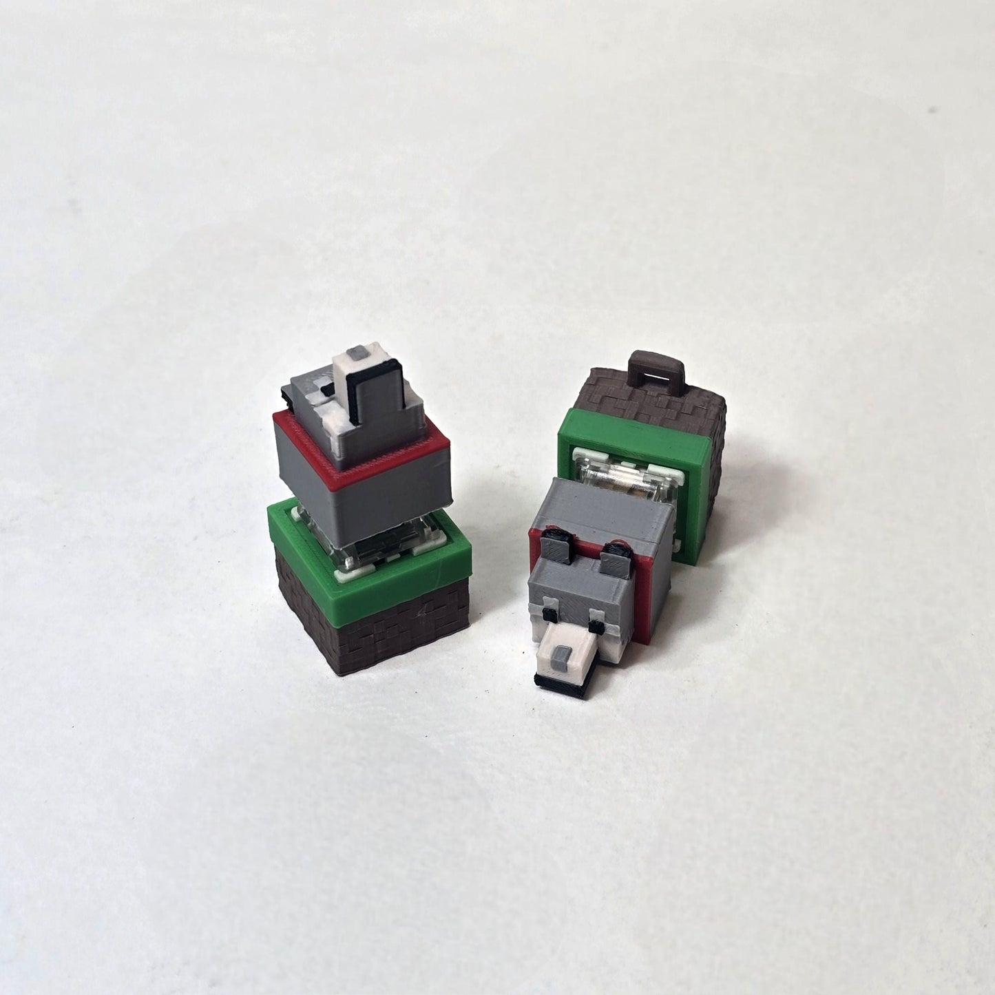 Sheep, Wolf, Pig | MC Keycap Clicker Toy