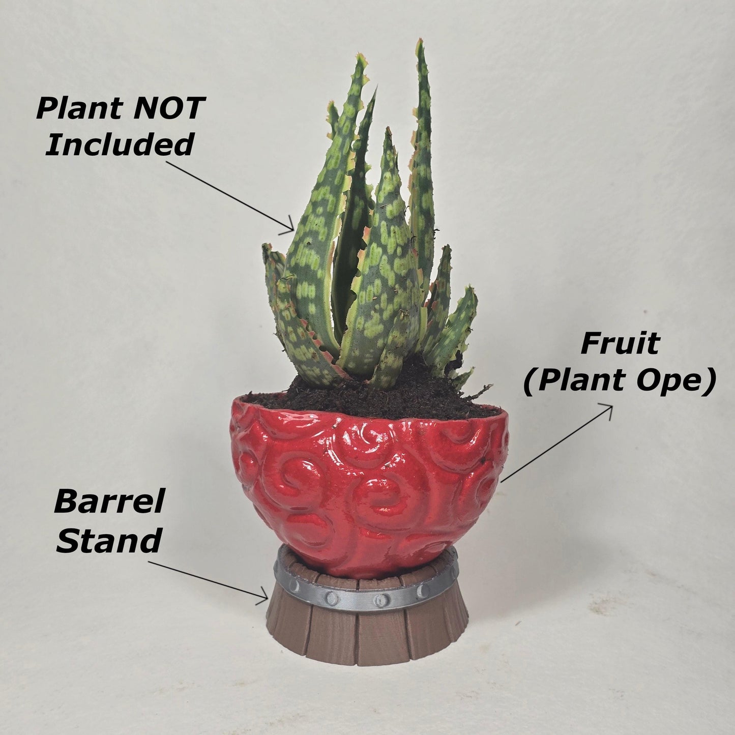 Anime-Inspired Devil Fruit Plant Holder
