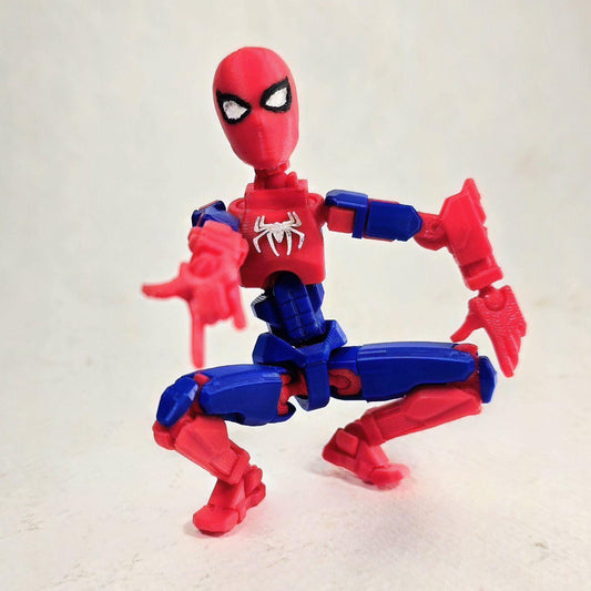 Articulated Hero Figurine – Movable 3D Printed Action Figure