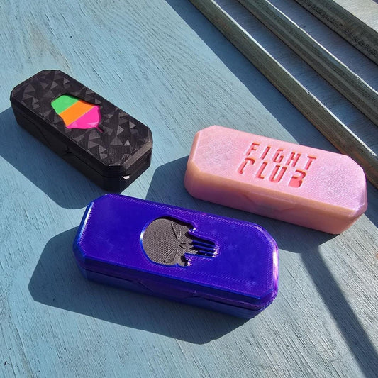 Custom Fingerboard Case | Holds Board, Tool, Wheels & Parts