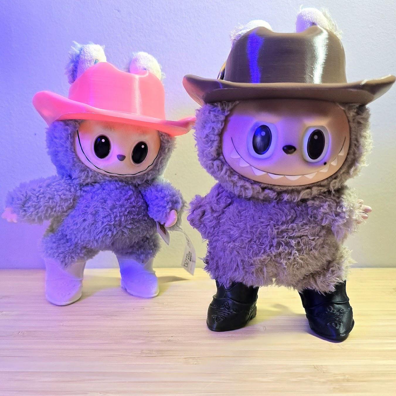 Cowboy Hat for Labubu | Custom Color Hat and Band