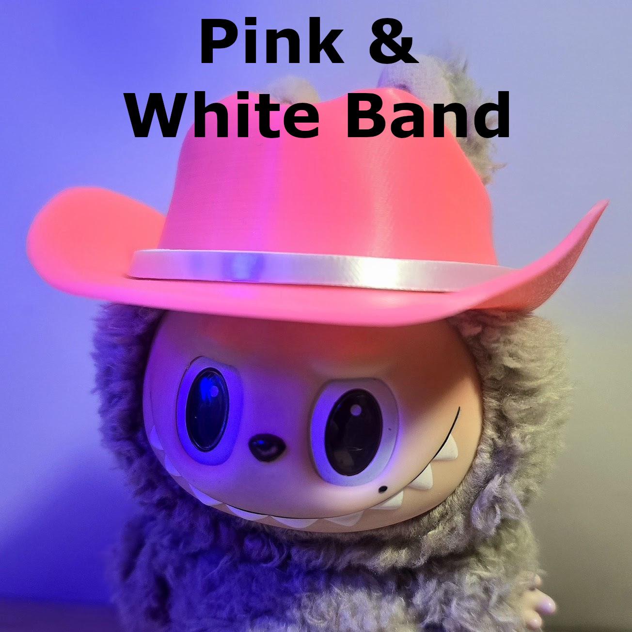 Cowboy Hat for Labubu | Custom Color Hat and Band