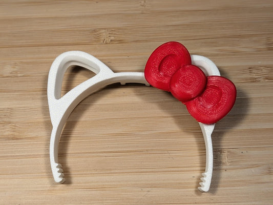 Hello-Kitty Ears Headband for 20cm Dolls