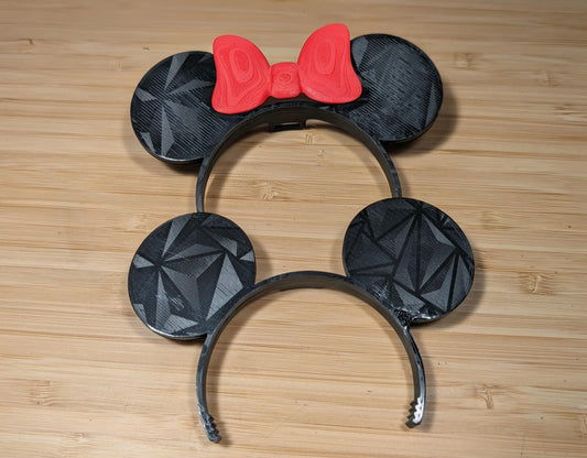 Mouse Ears for 20cm Dolls | Bow and Regular Ears