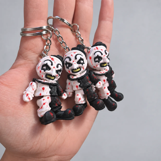 Bloody Scary Clown Mini Keychain