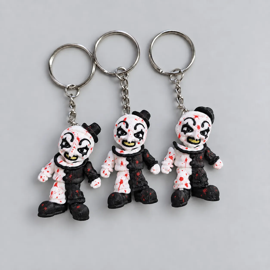 Bloody Scary Clown Mini Keychain