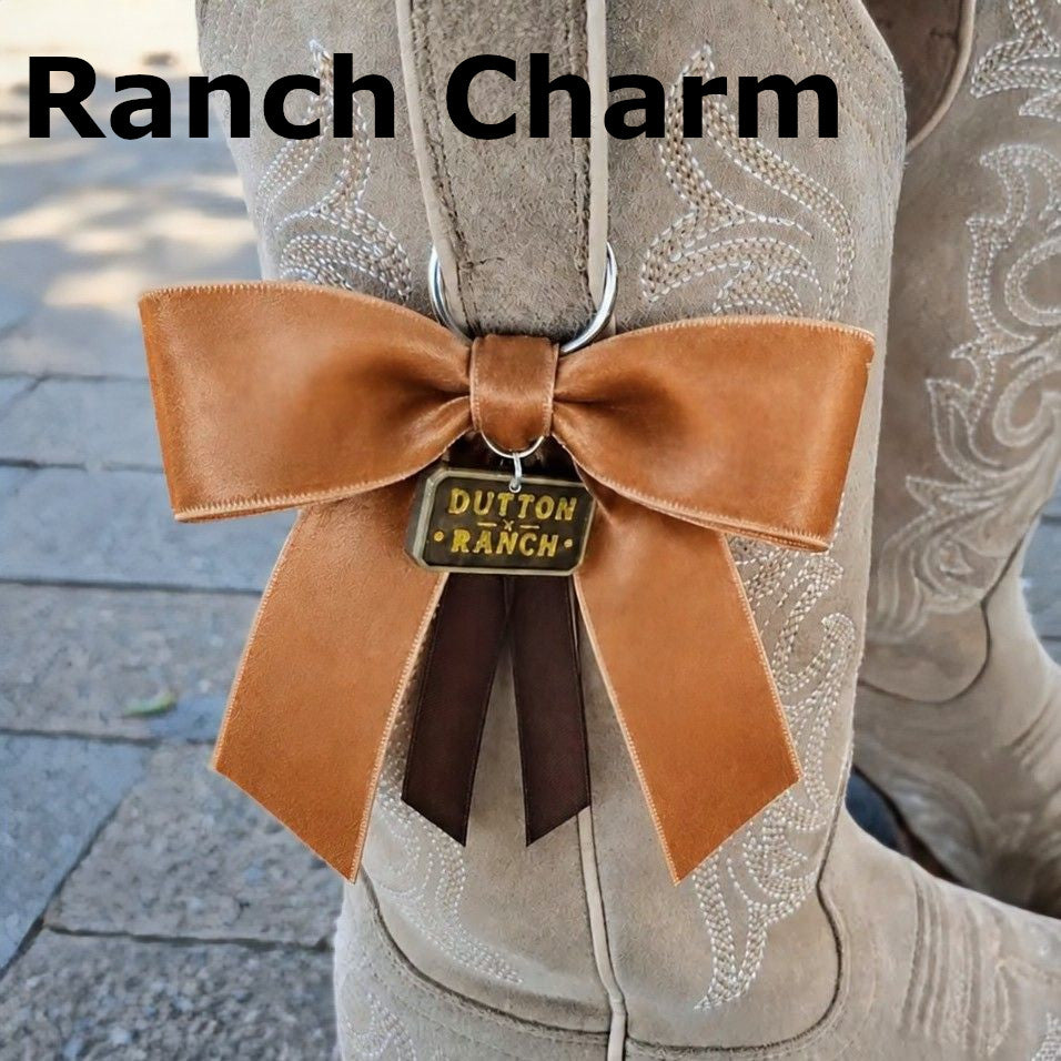 Ranch Cowboy Boot Accessories – Handmade Boot Bows & Charms