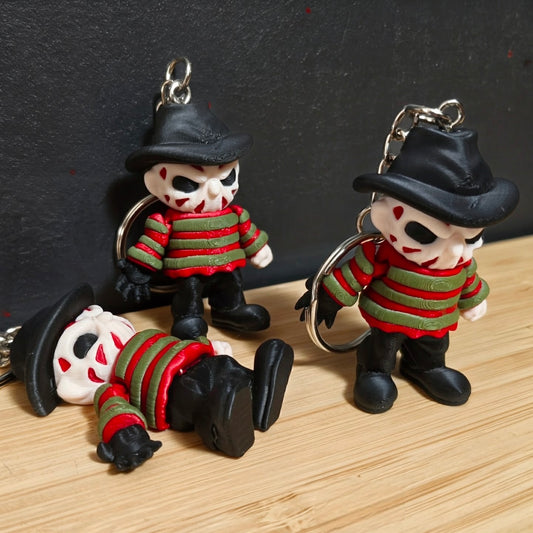 Freddy Kruger Mini Keychain