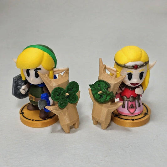 Fantasy Mini Figurines | Hand-Assembled Display Set | 1–2 Inch