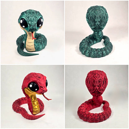 Good Luck Year of the Snake Figurine | Hand-Painted & Original Design