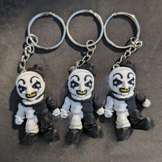 Scary Clown Mini Keychain