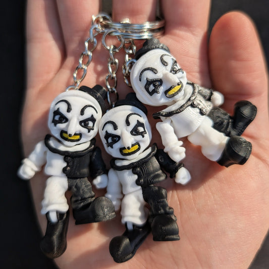Scary Clown Mini Keychain