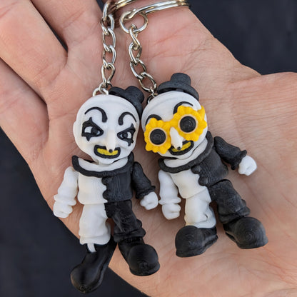 Halloween Slasher Mini Keychains | Horror Movie-Inspired Charms