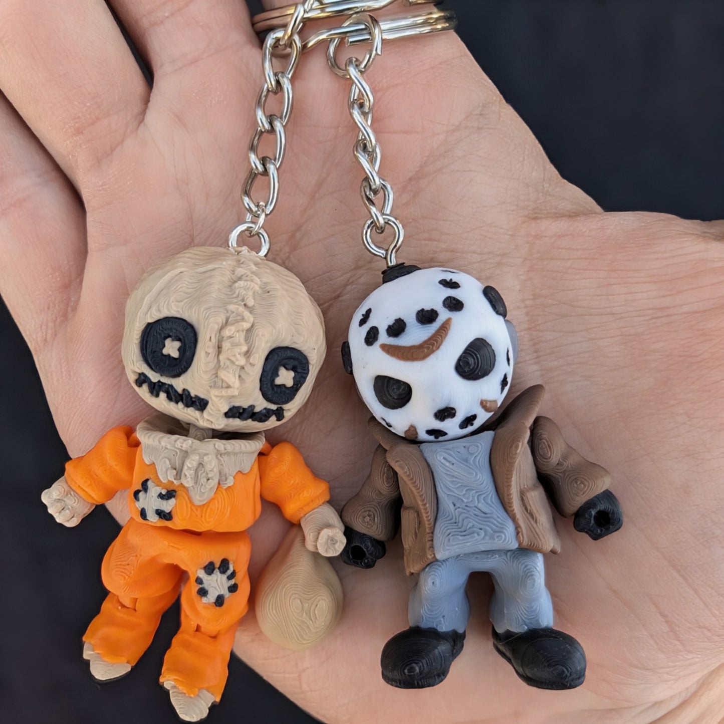 Halloween Slasher Mini Keychains | Horror Movie-Inspired Charms
