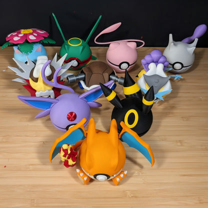 Anime-Style Capture Ball – 3D Printed Collectible
