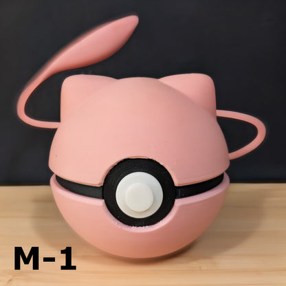 Anime-Style Capture Ball – 3D Printed Collectible