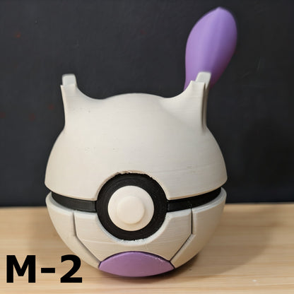 Anime-Style Capture Ball – 3D Printed Collectible