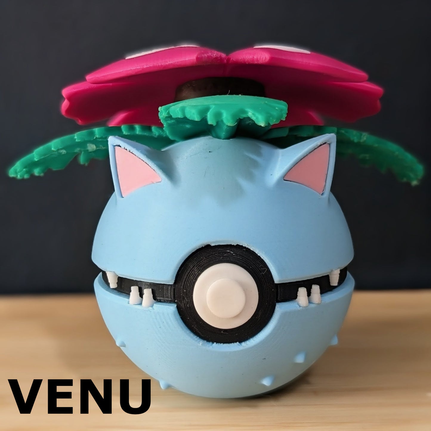 Anime-Style Capture Ball – 3D Printed Collectible