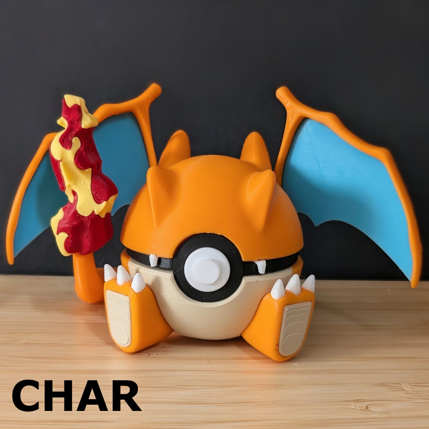 Anime-Style Capture Ball – 3D Printed Collectible