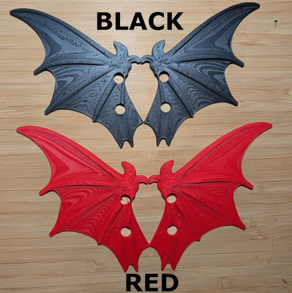 Bat Wing Boot Lace Accessory Set