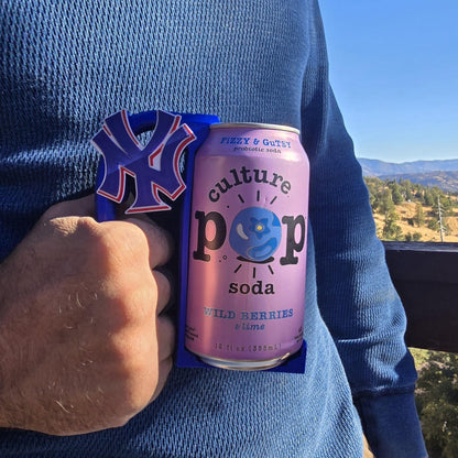Snap-N-Handle | Customizable Team and Designs | Beer and Pop Can Holder