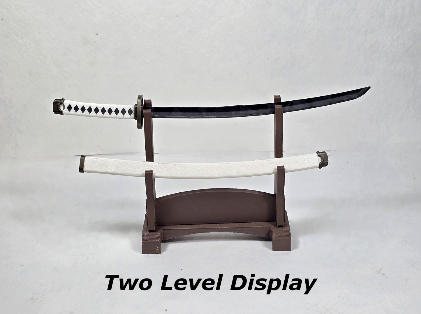 Three-Blade Katana Set | Mini & Large Sizes | Anime-Inspired Display Swords with Optional Stand