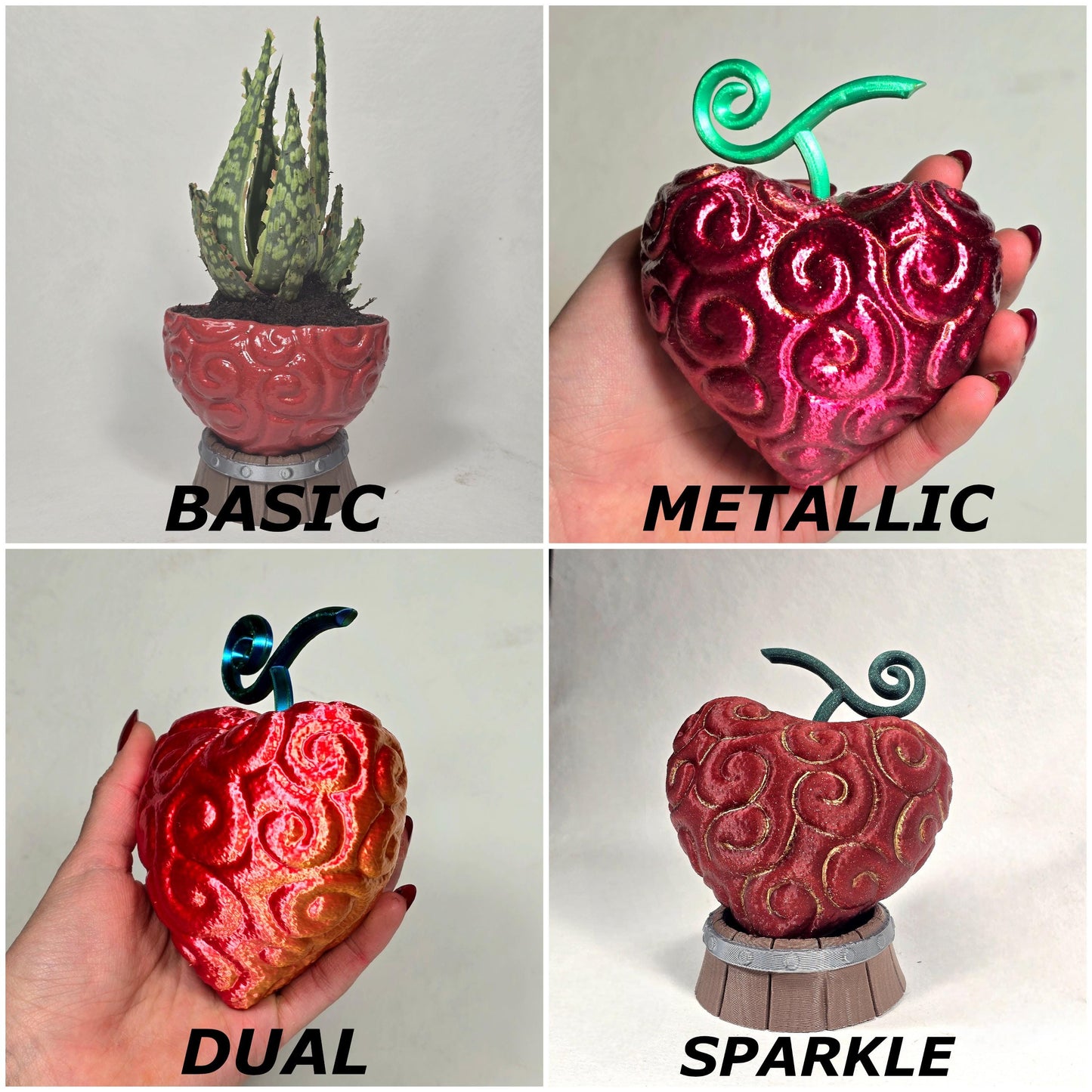 Anime-Inspired Devil Fruit Plant Holder
