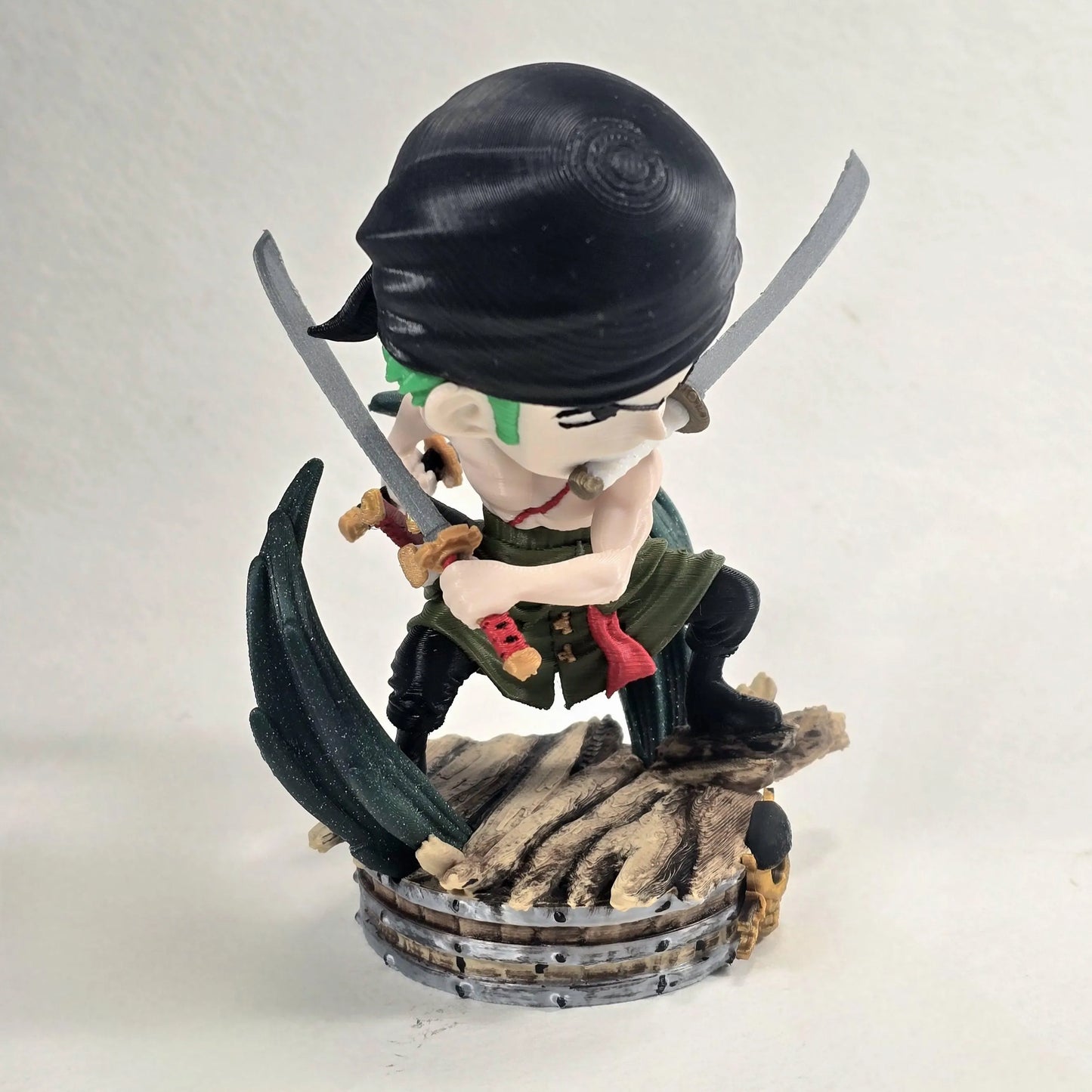Hand-Painted Anime Figurines (Zoro&Awakened-Luffy)
