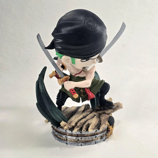 Hand-Painted Anime Figurines (Zoro&Awakened-Luffy)