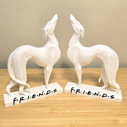 Pat the Dog Statue | Friends-Inspired Greyhound Decor