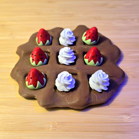 Waffle Dessert Tic-Tac-Toe