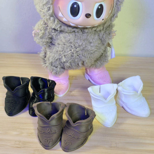 Cowboy Boots for Labubu | Custom Color Shoe and Sole