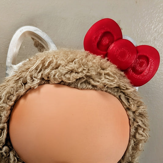 Hello-Kitty Ears Headband for 20cm Bubu Dolls