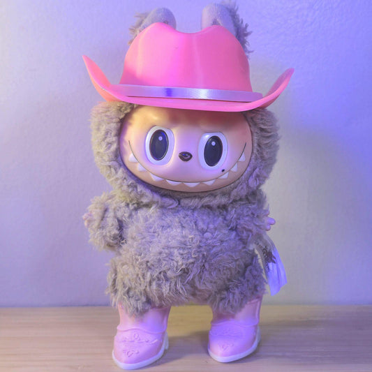 Cowboy Hat for Labubu | Custom Color Hat and Band