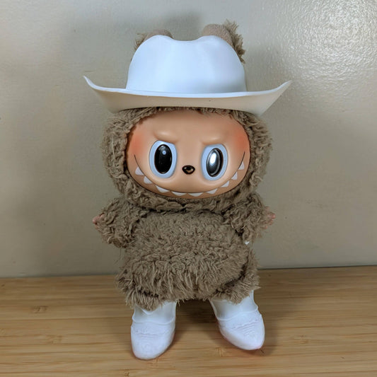 Cowboy Carter Labubu Outfit | All-White or All-Red Cowboy Hat & Boots Set