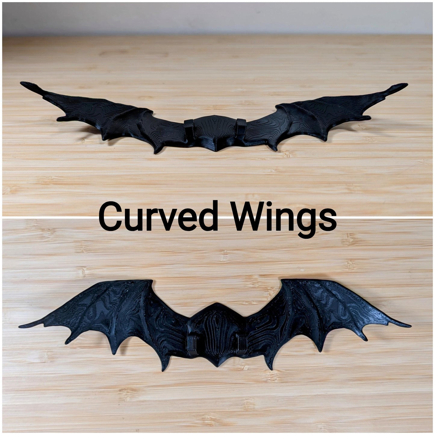 Labubu Bat Wings | 3D Printed Cosplay Accessory