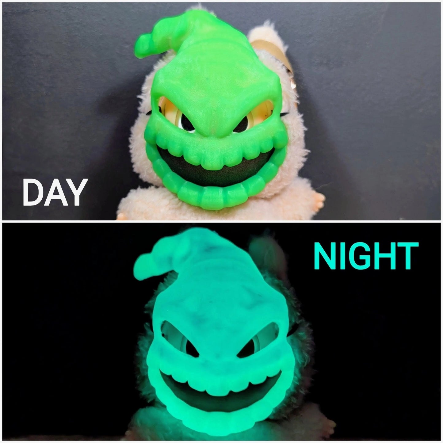 Glow in the Dark Scary Ogie Mask for 20cm Bubu Doll