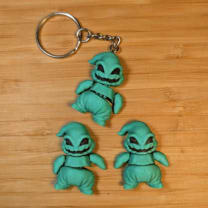 Oogie, Sally & Pumpkin Jack Mini Keychains