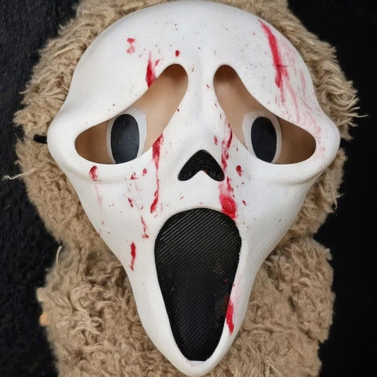 Scary Mask with Blood Spatter for 20cm Bubu Dolls