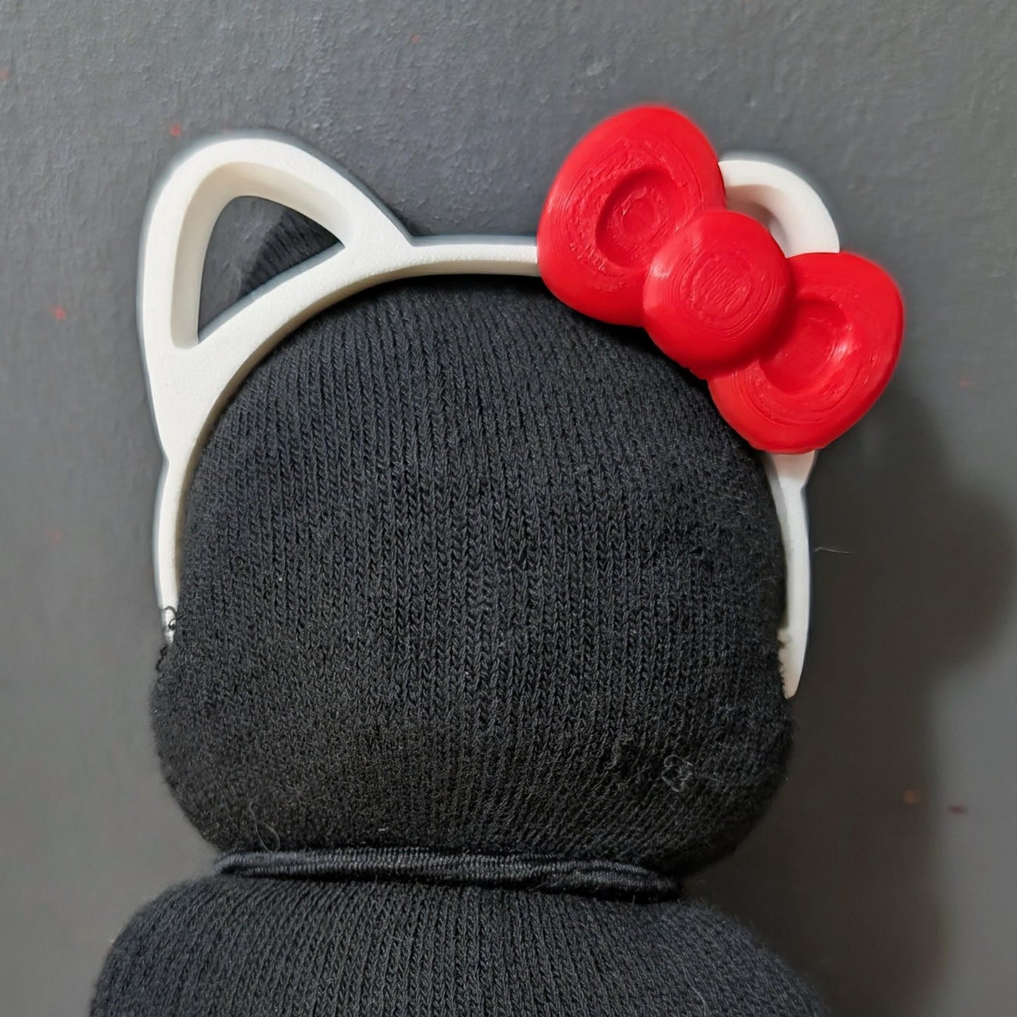 Hello-Kitty Ears Headband for 20cm Bubu Dolls