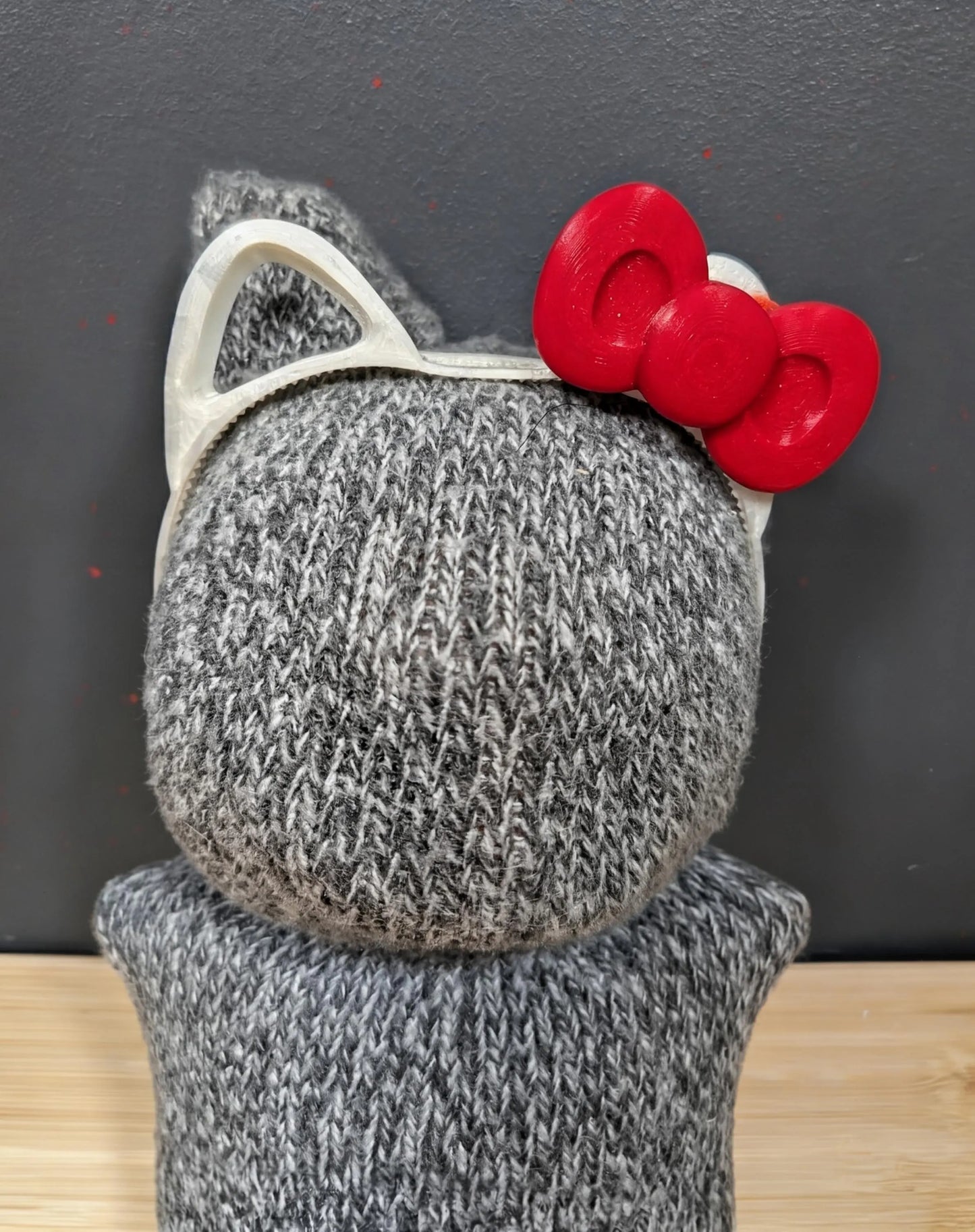 Hello-Kitty Ears Headband for 20cm Dolls