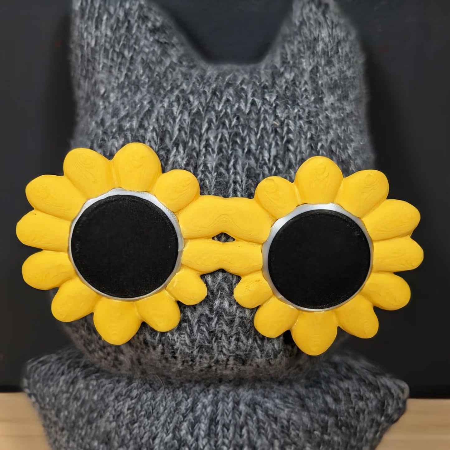 Sunflower Glasses for 20cm Dolls
