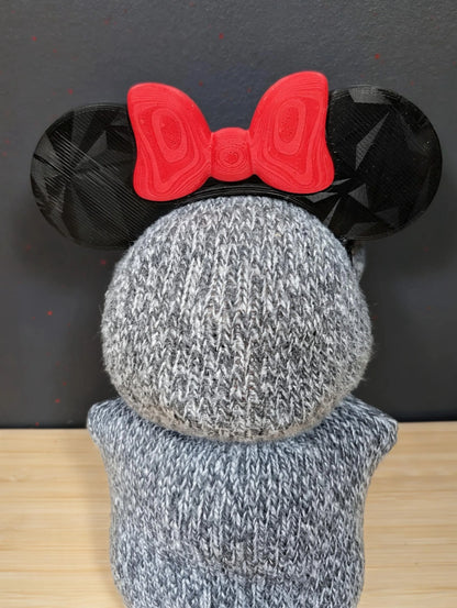 Mouse Ears for 20cm Dolls | Bow and Regular Ears