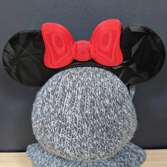 Mouse Ears for 20cm Dolls | Bow and Regular Ears