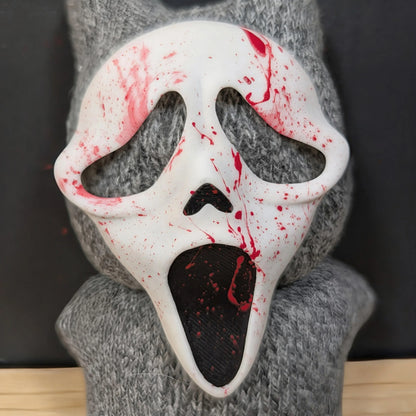 Scary Mask with Blood Spatter for 20cm Dolls