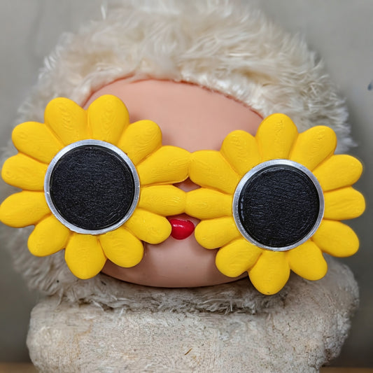Sunflower Glasses for 20cm Bubu Dolls